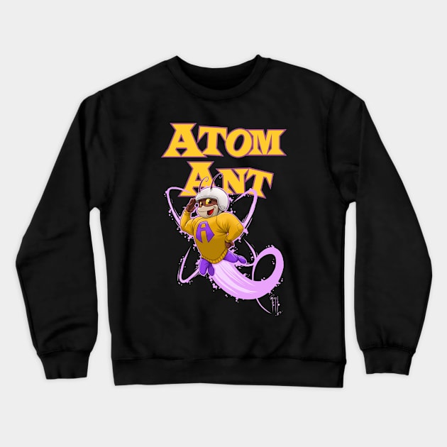 Atom Ant Crewneck Sweatshirt by AV Art Studio